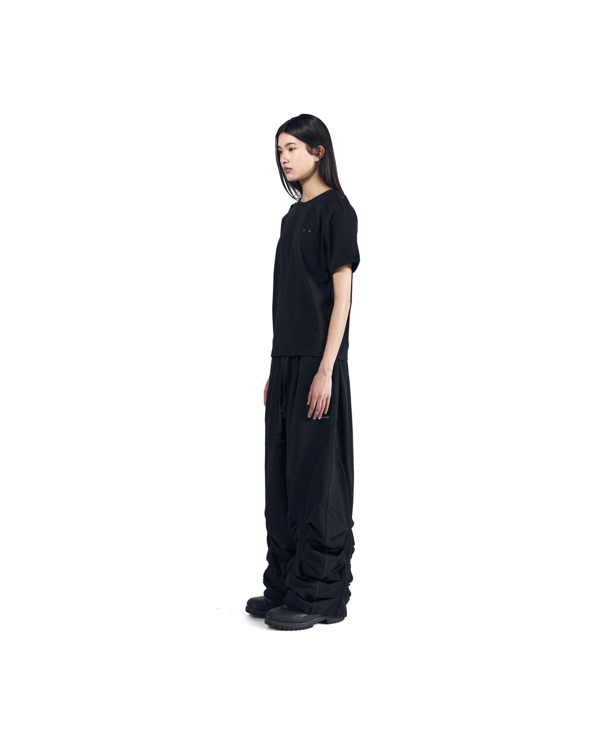 아캄(AAKAM) Tactical Half Top (Black)