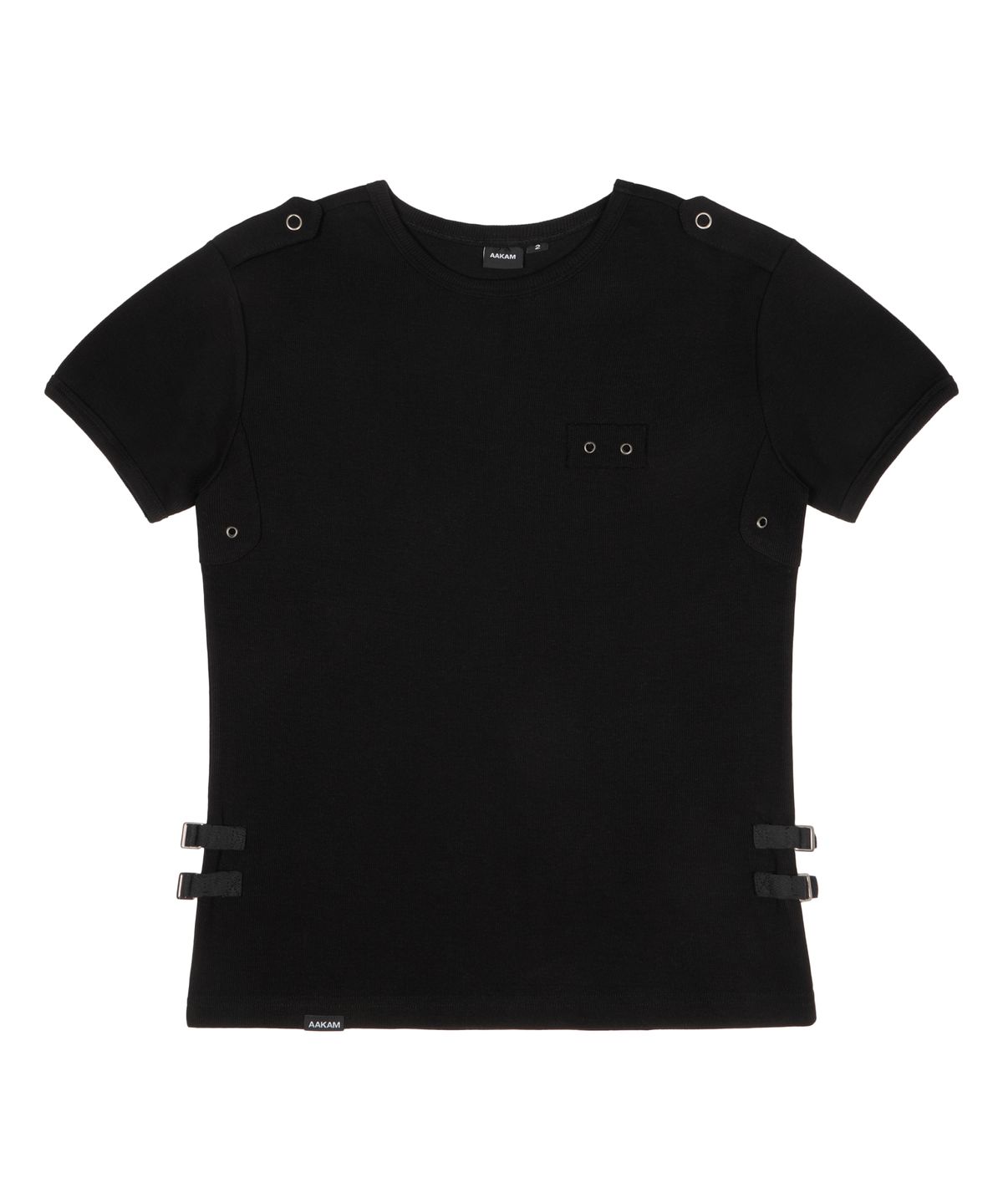 아캄(AAKAM) Tactical Half Top (Black)