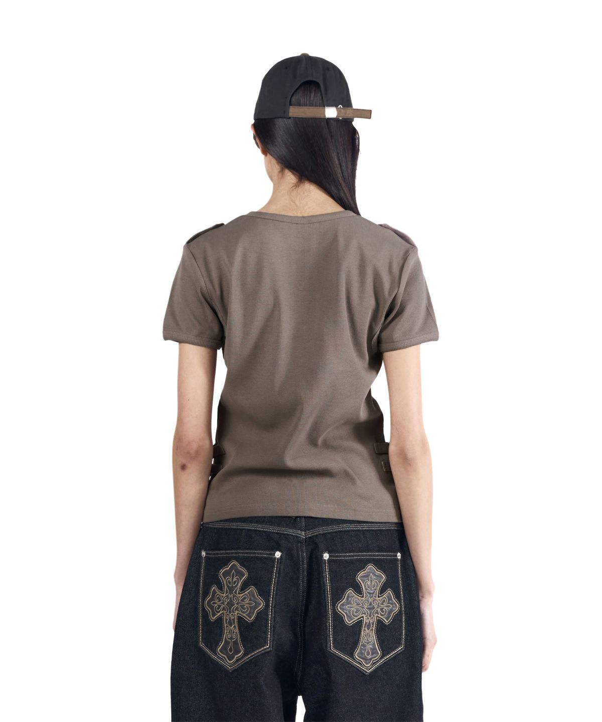 아캄(AAKAM) Tactical Half Top (Brown)