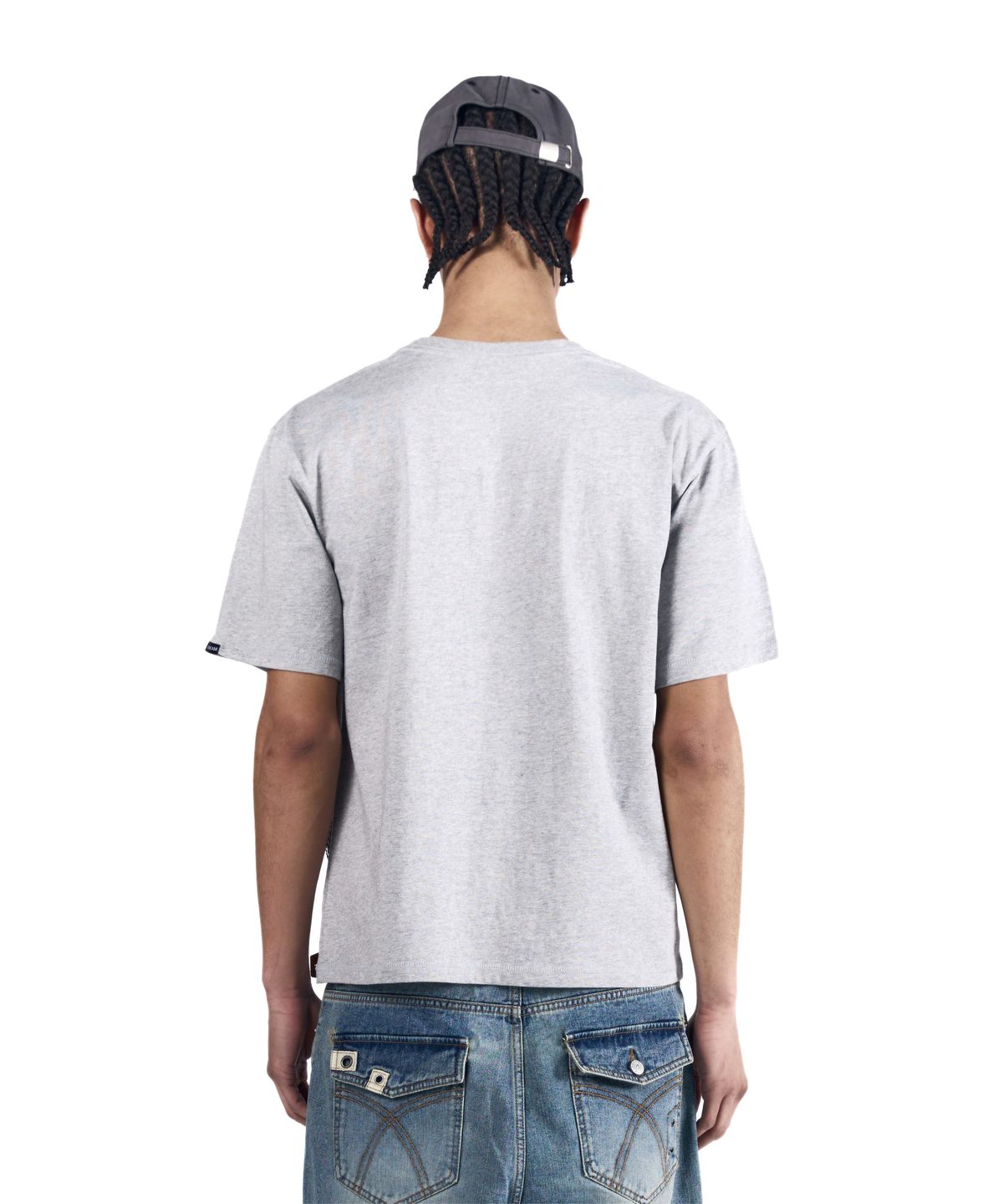 아캄(AAKAM) Studded Pistol Half Top (Gray)