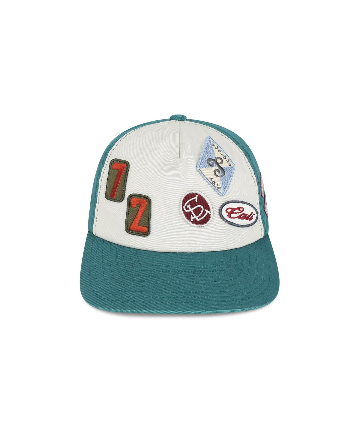 썬러브투어(SUNLOVETOUR) Multi Patch Trucker Cap Green