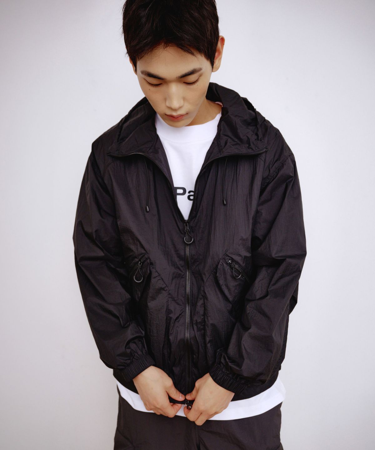칼라파타르(KALAPATTHAR) X-RAY ULTRA LIGHT WINDBREAKER - BLACK