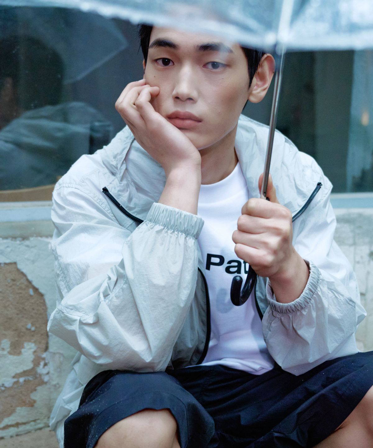 칼라파타르(KALAPATTHAR) X-RAY ULTRA LIGHT WINDBREAKER - LIGHT GREY