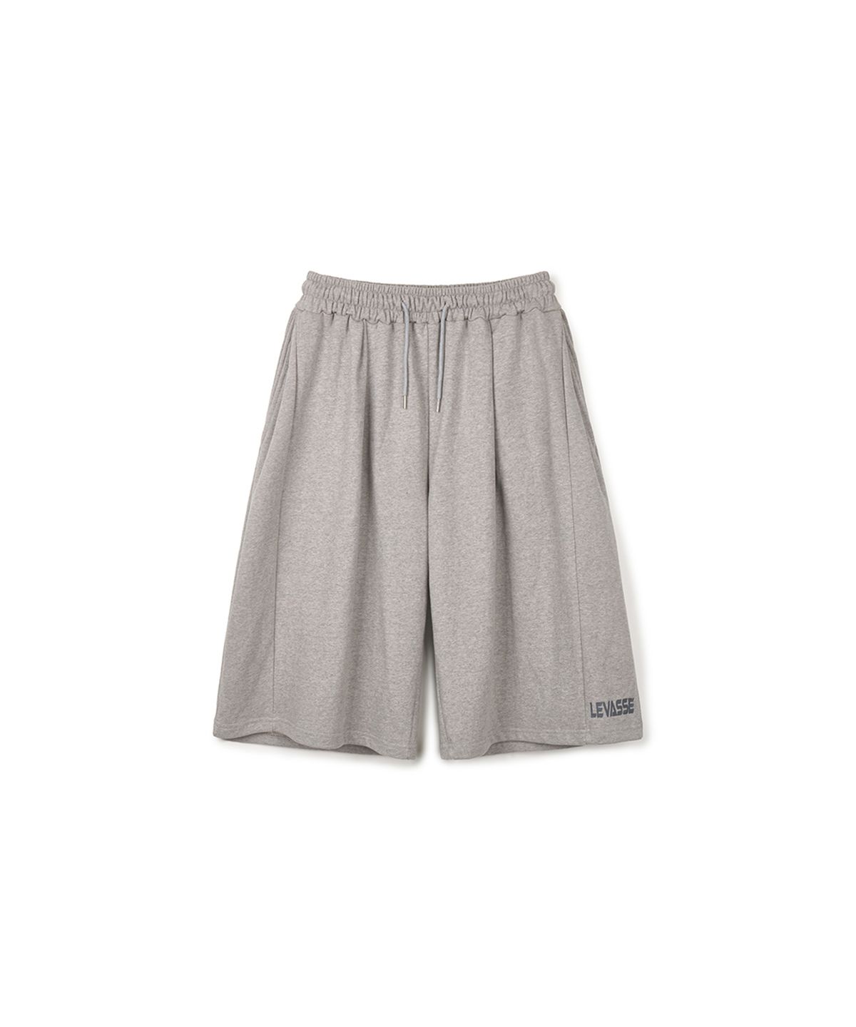 르바세(LEVASSE) Balloon Bermuda Shorts – Gray