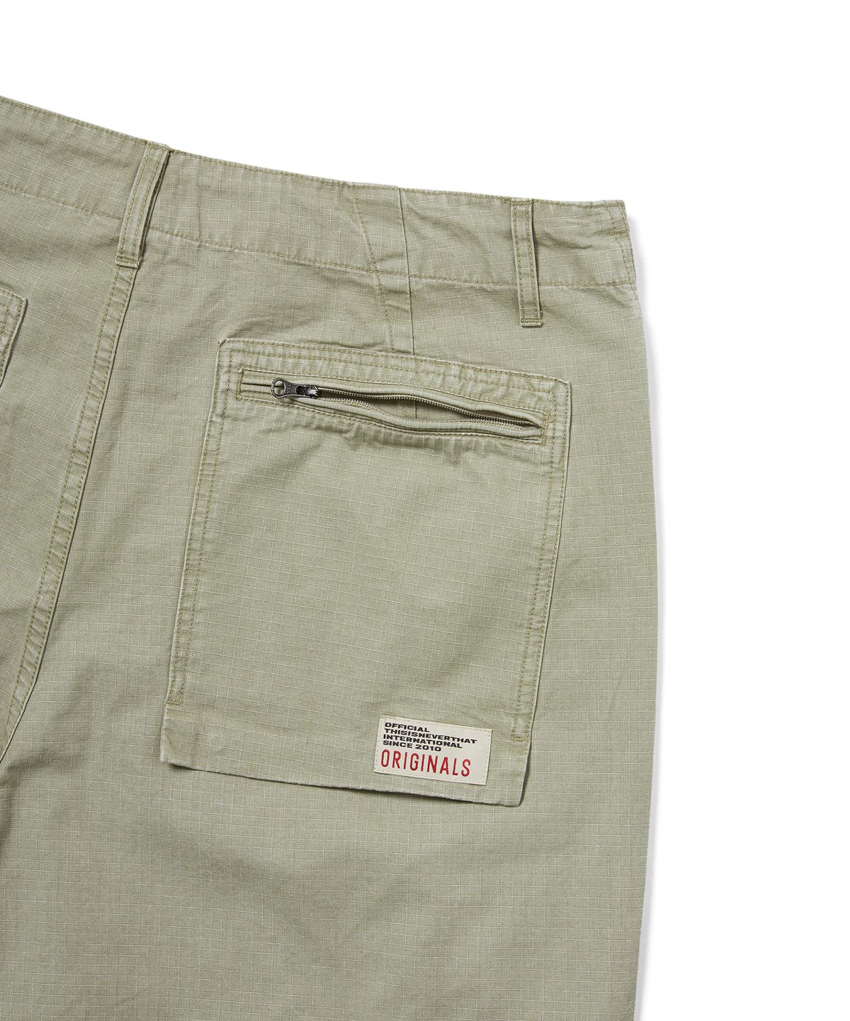 디스이즈네버댓(THISISNEVERTHAT) Ripstop Surplus Short Khaki