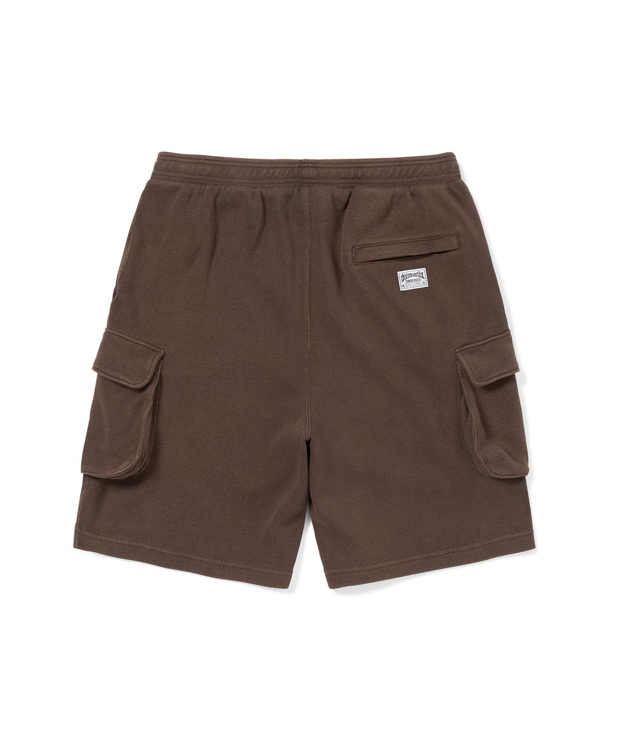 디스이즈네버댓(THISISNEVERTHAT) Cargo Sweatshort Dark Chocolate