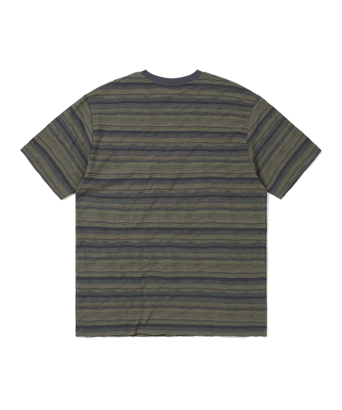 디스이즈네버댓(THISISNEVERTHAT) Wave Jacquard Tee Dark Purple