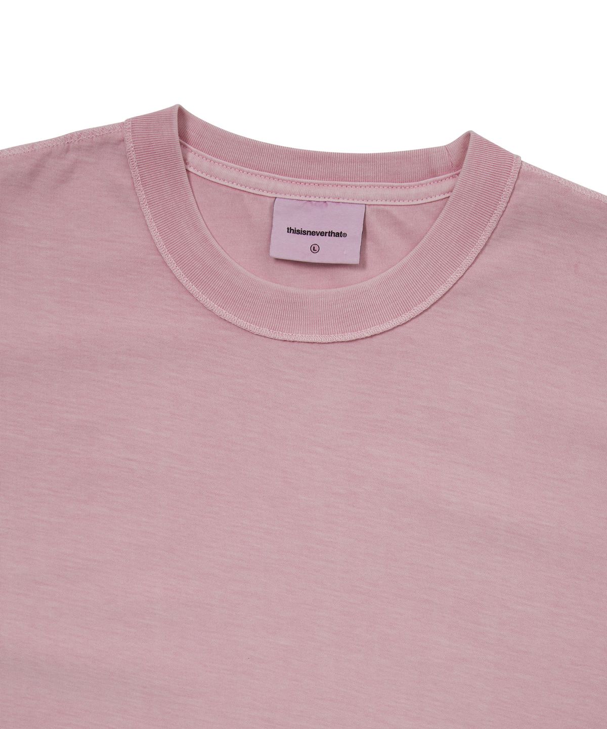 디스이즈네버댓(THISISNEVERTHAT) Overdyed Reverse Tee Pink