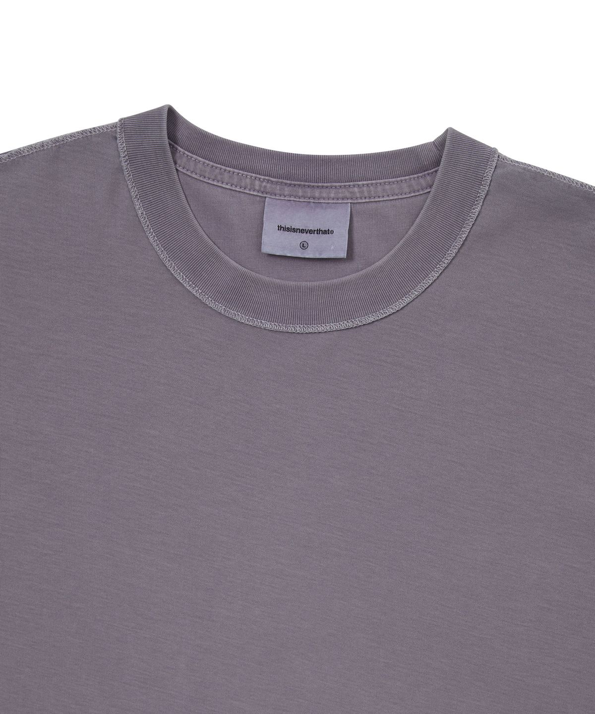 디스이즈네버댓(THISISNEVERTHAT) Overdyed Reverse Tee Faded Purple