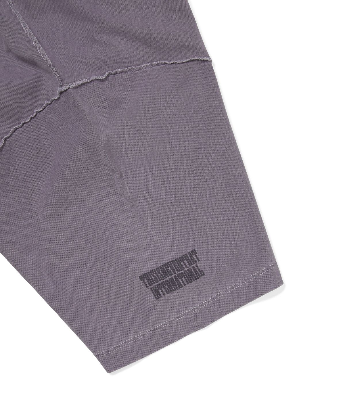 디스이즈네버댓(THISISNEVERTHAT) Overdyed Reverse Tee Faded Purple