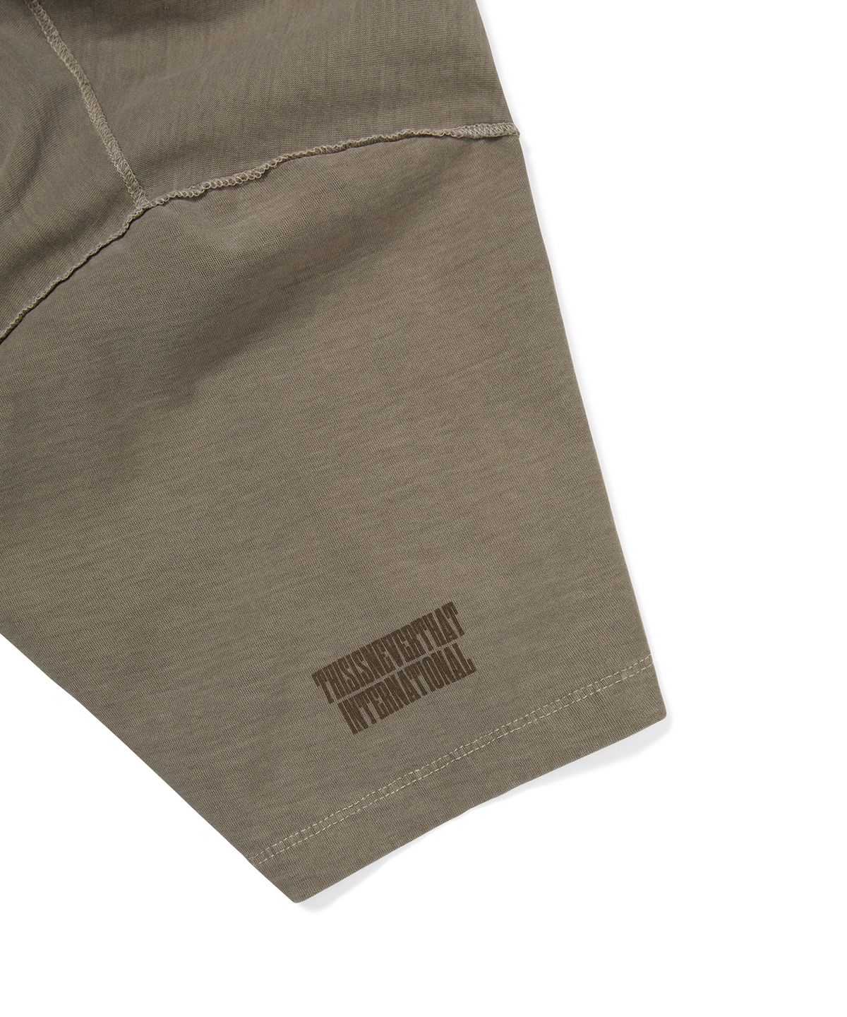 디스이즈네버댓(THISISNEVERTHAT) Overdyed Reverse Tee Desert Grey