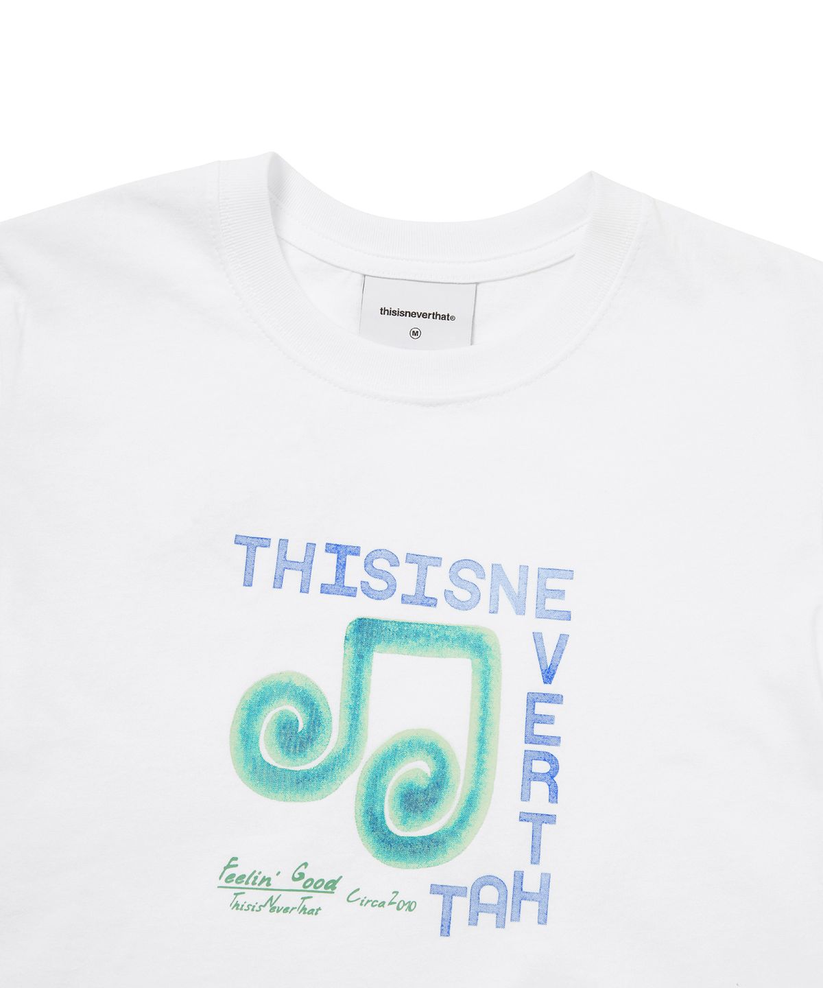 디스이즈네버댓(THISISNEVERTHAT) Spiral Note W Tee White