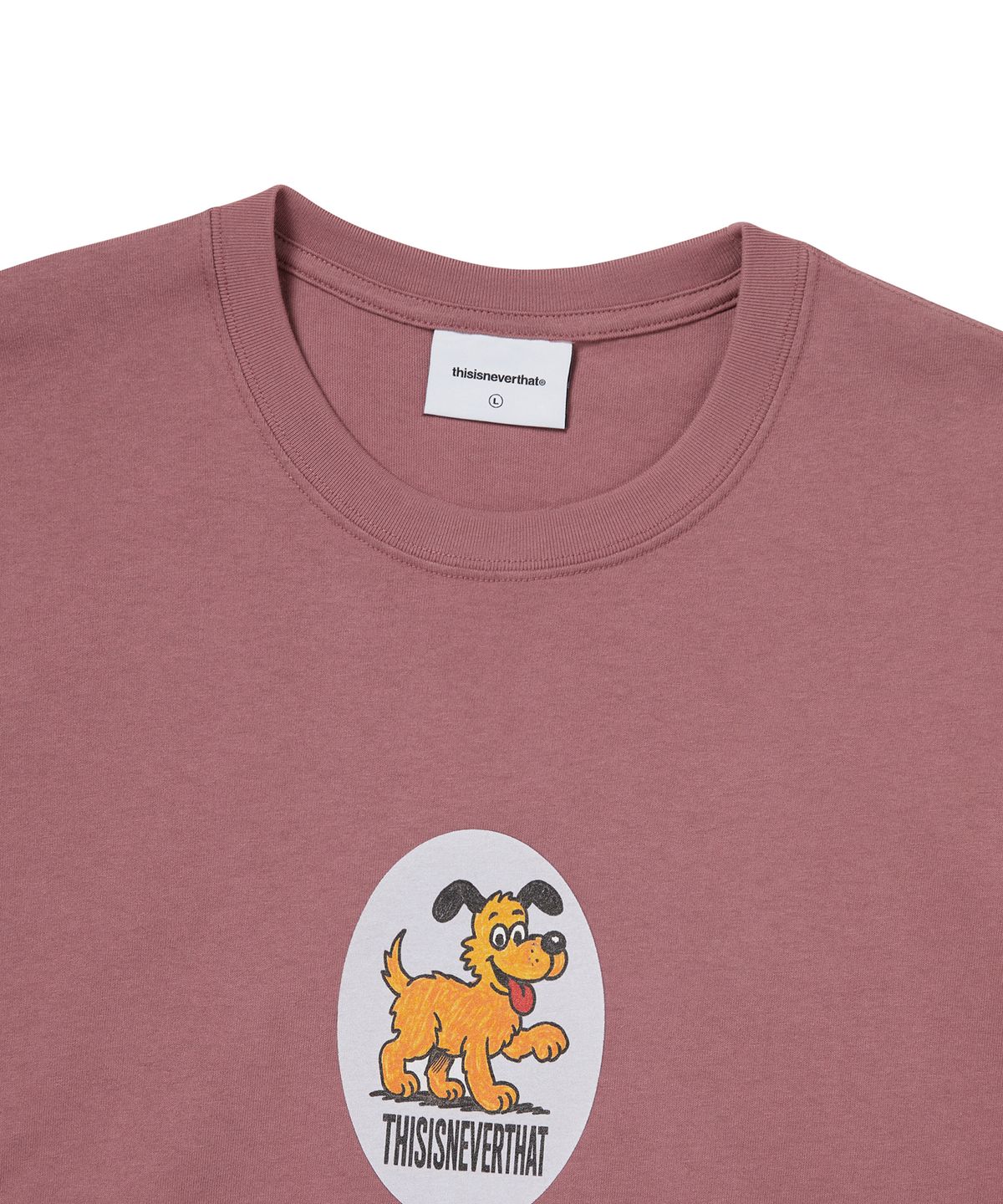 디스이즈네버댓(THISISNEVERTHAT) Doggo Tee Mauve
