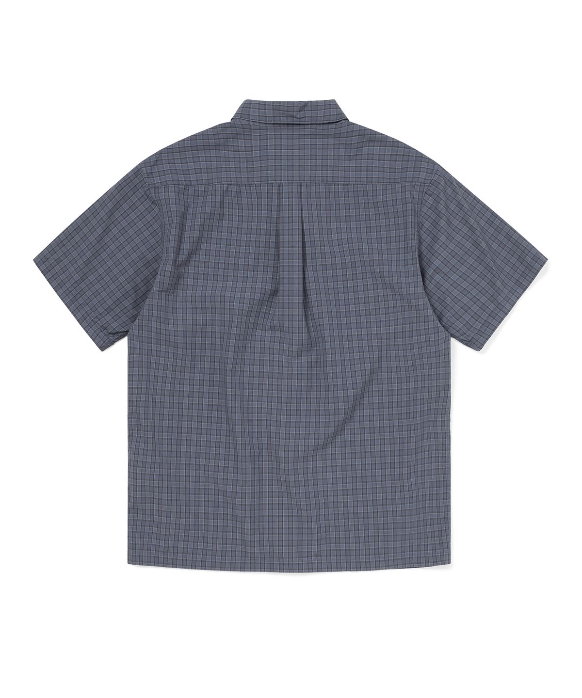 디스이즈네버댓(THISISNEVERTHAT) Check S/S Shirt Navy