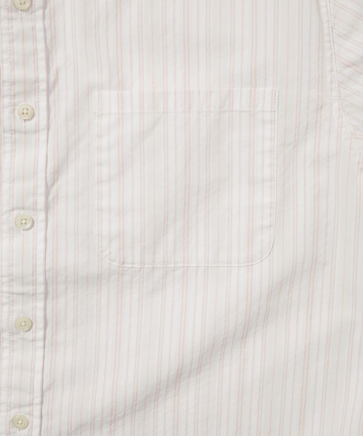 디스이즈네버댓(THISISNEVERTHAT) Striped S/S Shirt White