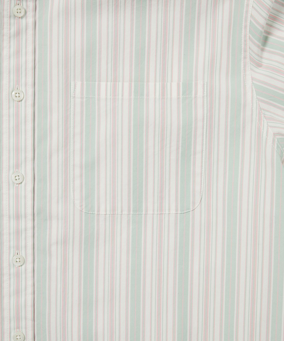 디스이즈네버댓(THISISNEVERTHAT) Striped S/S Shirt Green
