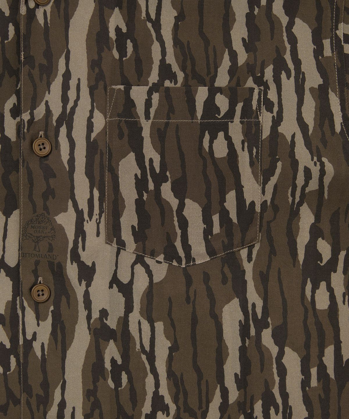 디스이즈네버댓(THISISNEVERTHAT) Rayon S/S Shirt Camo