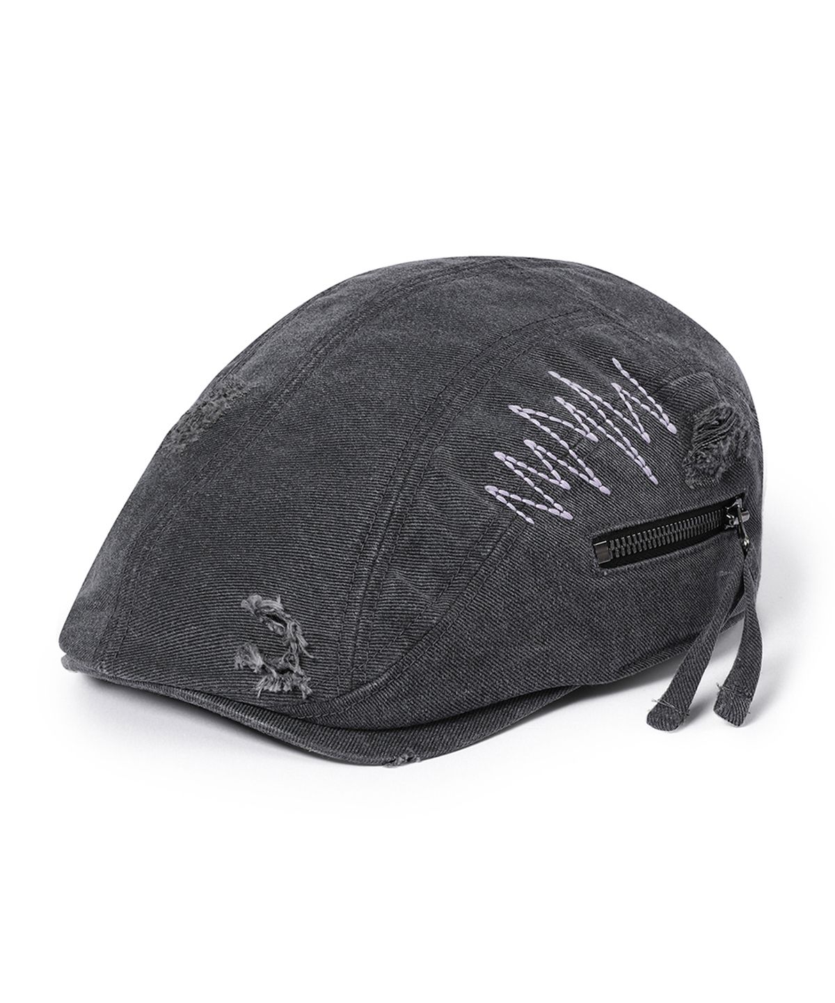 메인부스(MAINBOOTH) Destroyed Hunting Cap(CHARCOAL)