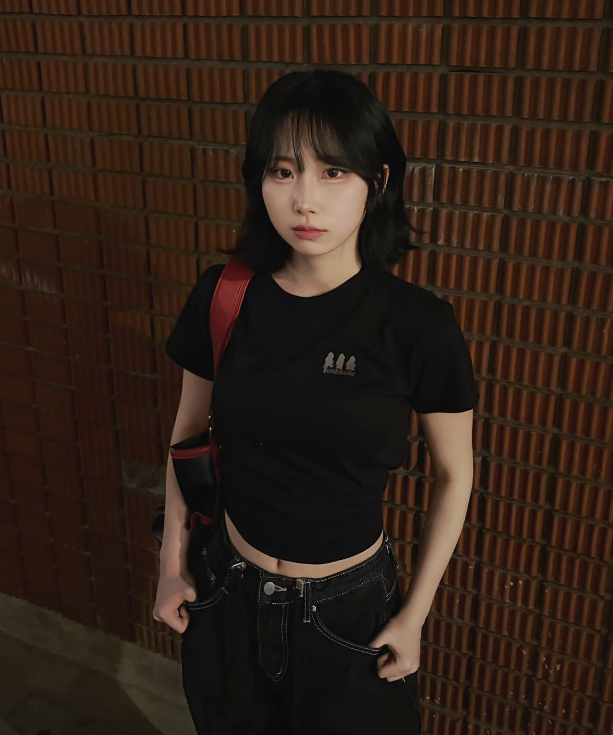 텐블레이드(TENBLADE) 슬로우 무드 베어 슬림핏 티셔츠 (2컬러)
