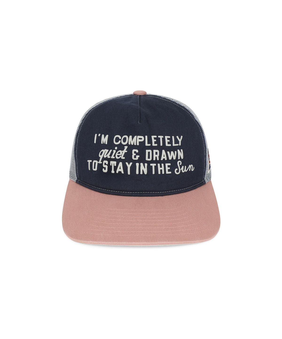 썬러브투어(SUNLOVETOUR) Quiet Mesh Trucker Cap Navy