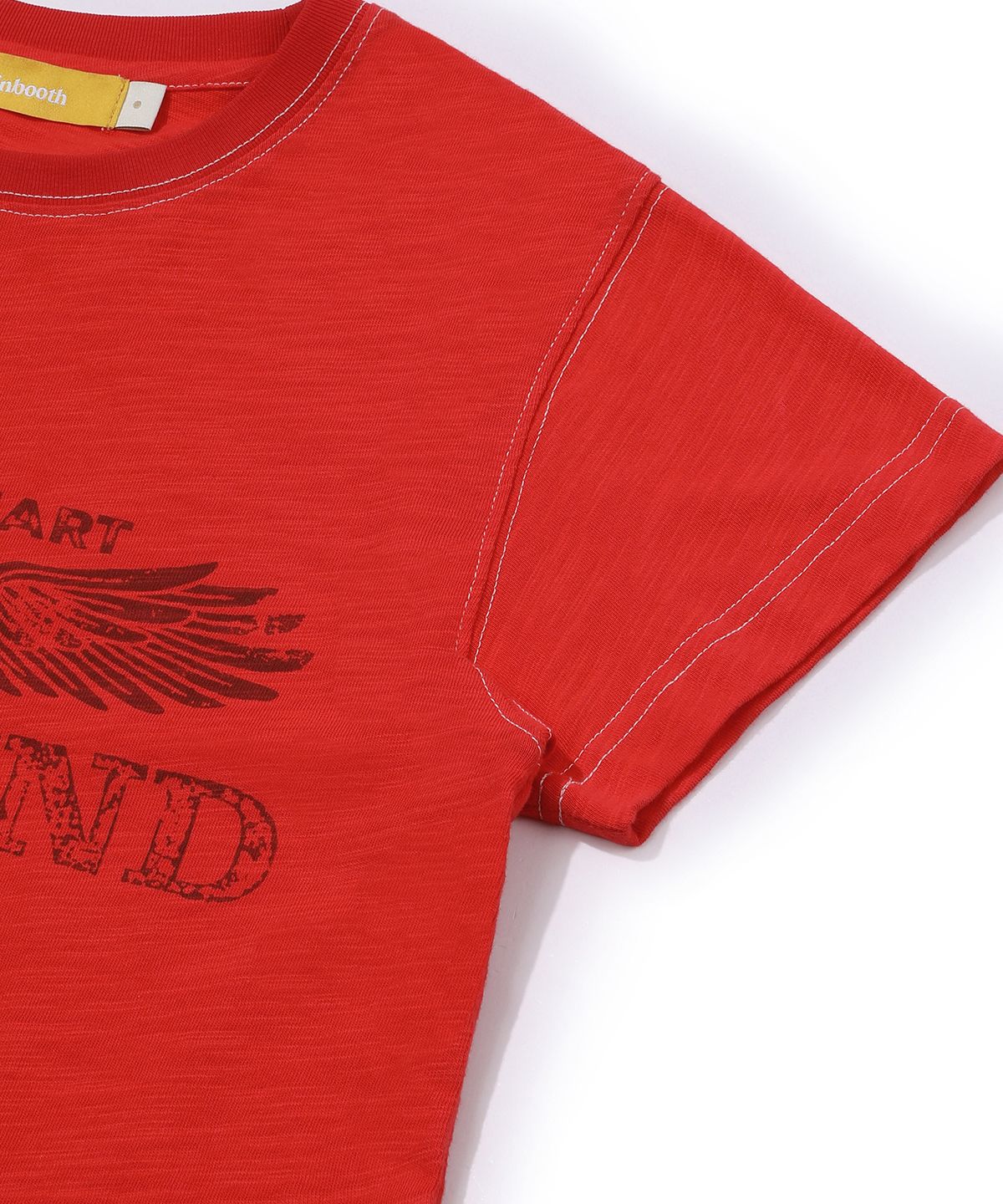 메인부스(MAINBOOTH) Heartwing T-shirt(RED)