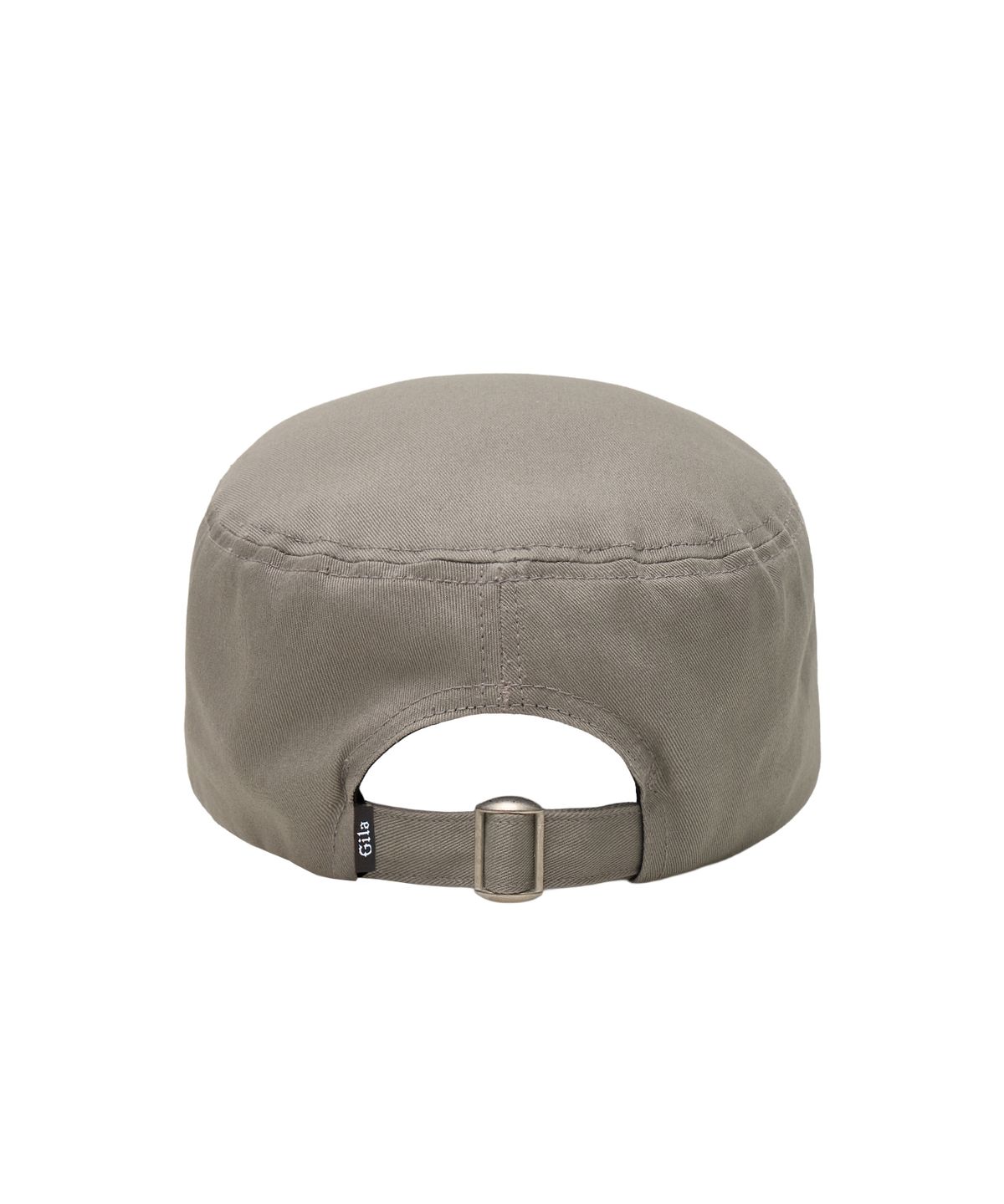길라아카이브(GILAARCHIVE) LETTERING GRAPHIC MILITARY CAP_BEIGE