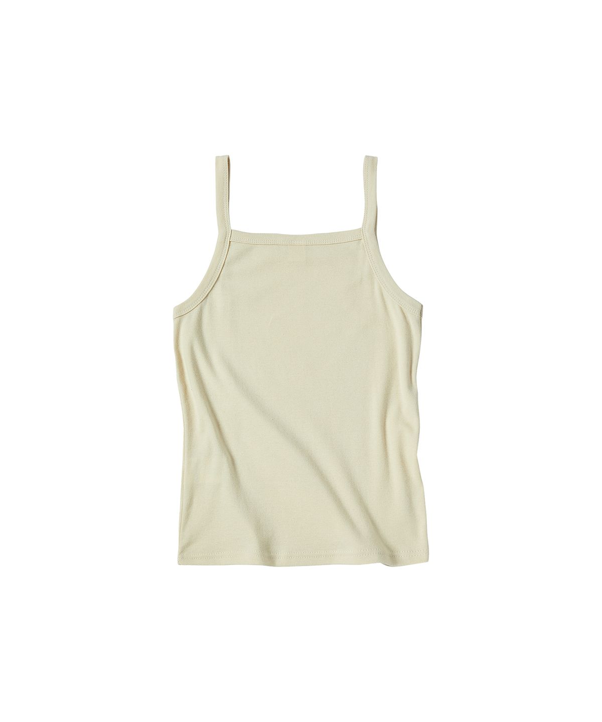 꼬모니노즈(COMONINOZ) W BASIC SLEEVELESS [BEIGE]