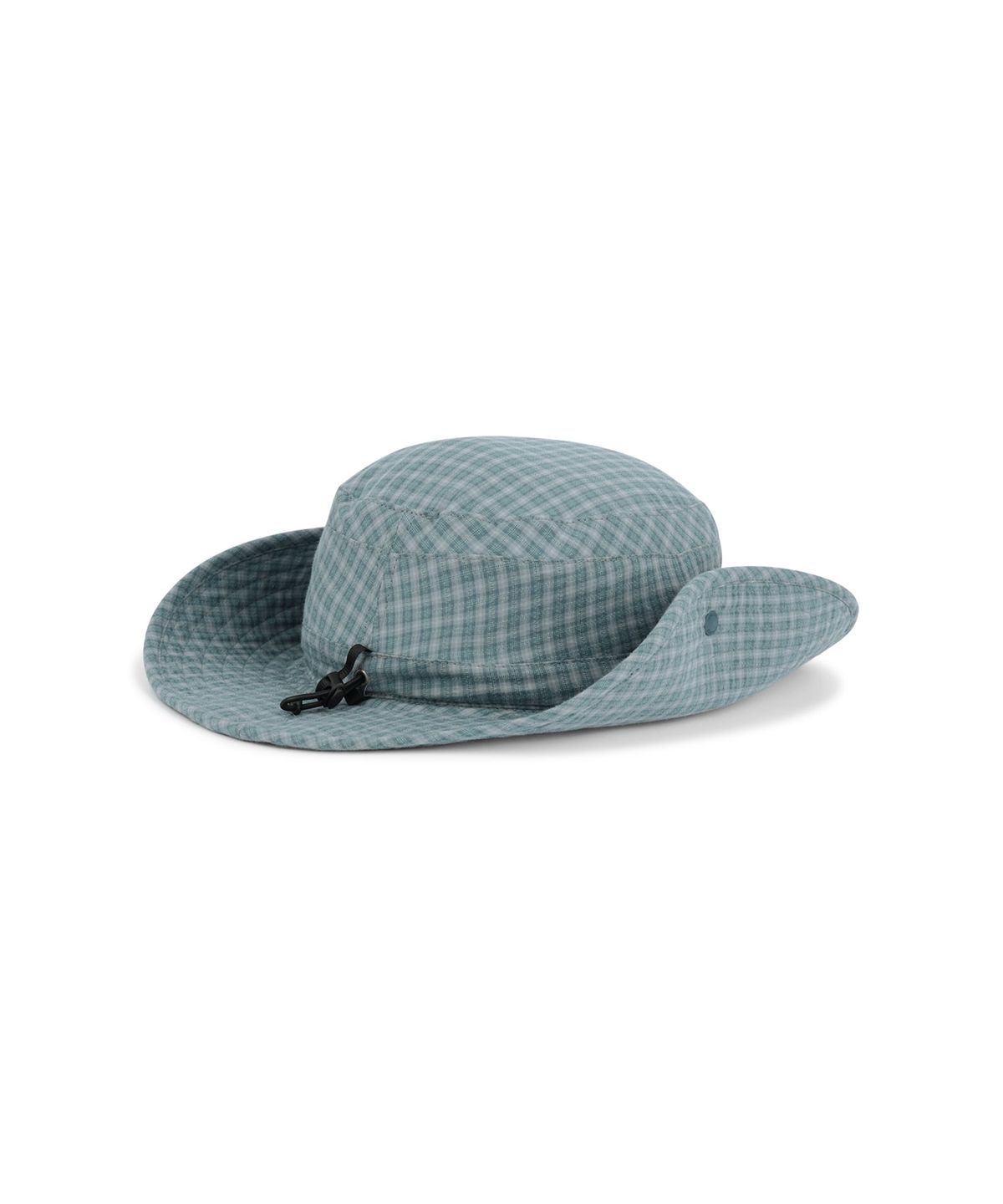 썬러브투어(SUNLOVETOUR) Check Pioneer Bucket Hat Blue