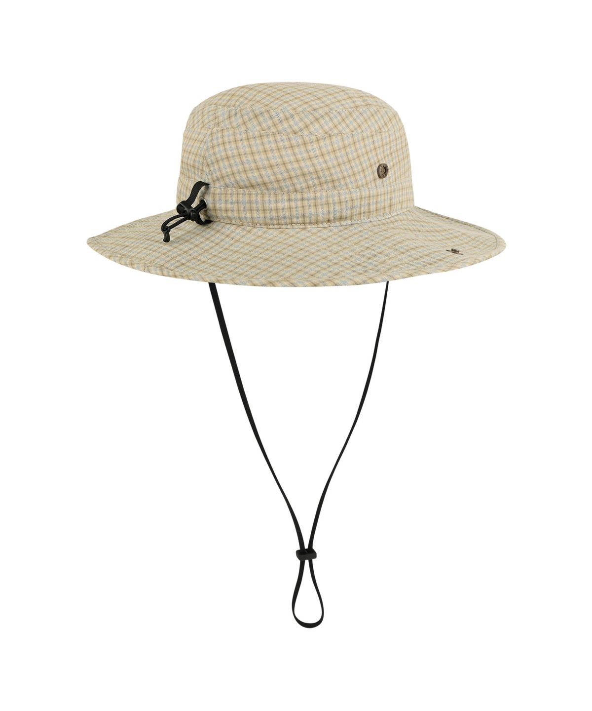 썬러브투어(SUNLOVETOUR) Check Pioneer Bucket Hat Yellow