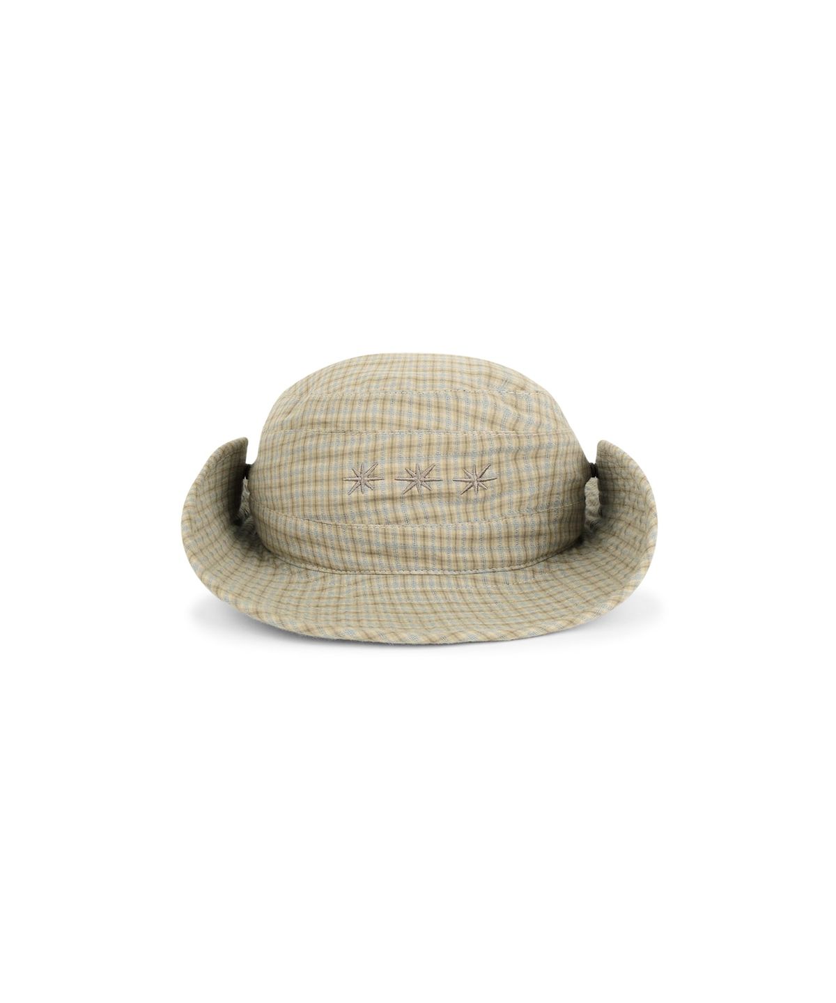 썬러브투어(SUNLOVETOUR) Check Pioneer Bucket Hat Yellow