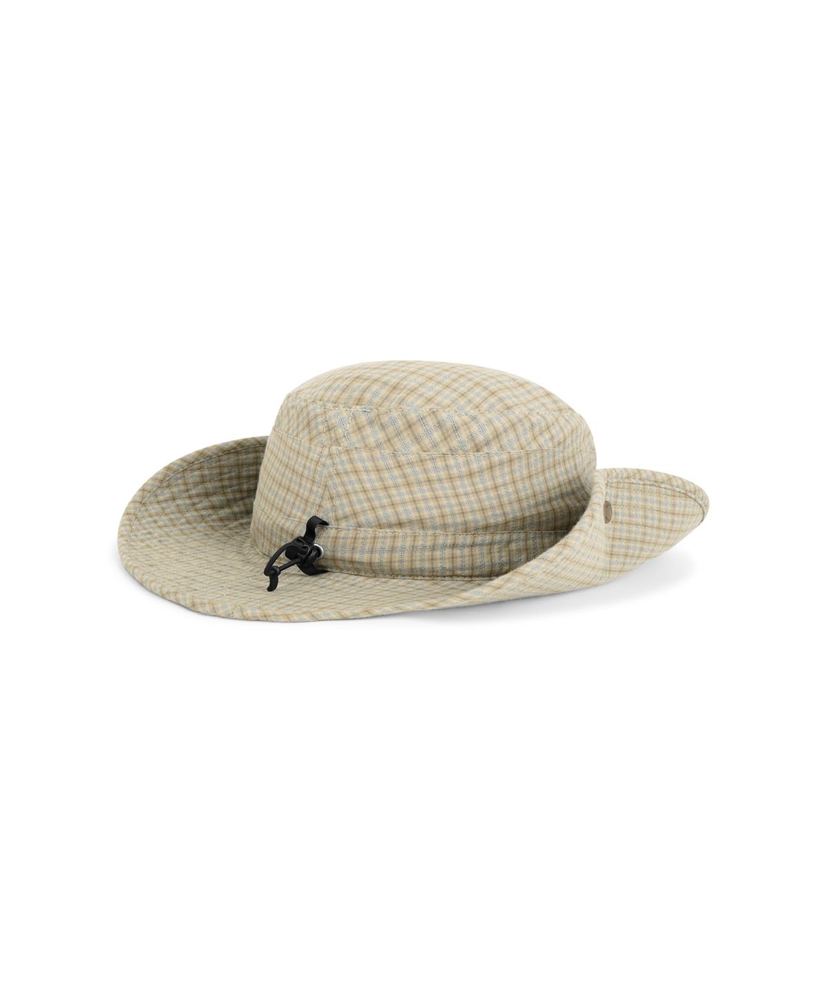 썬러브투어(SUNLOVETOUR) Check Pioneer Bucket Hat Yellow