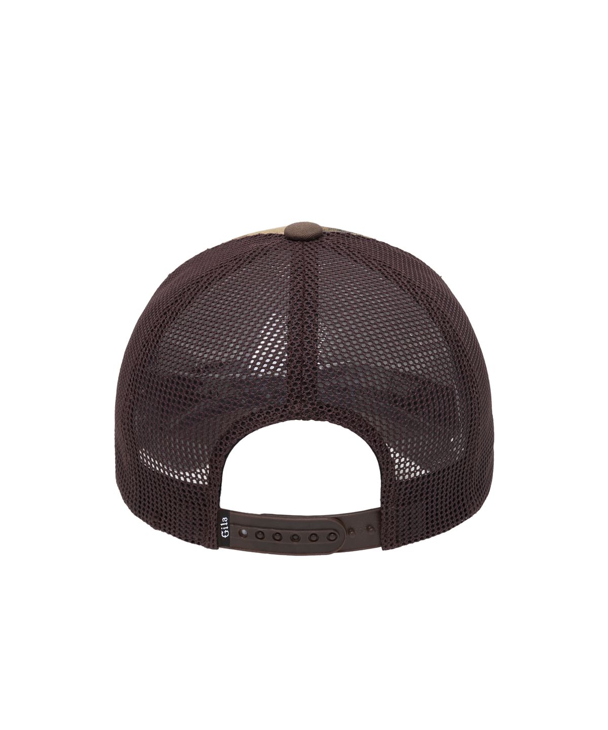 길라아카이브(GILAARCHIVE) LEOPARD PEARL CHAIN MESH CAP_BROWN