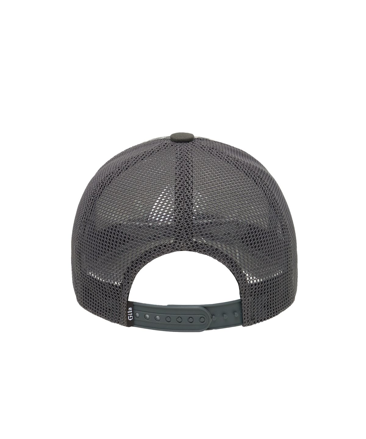 길라아카이브(GILAARCHIVE) LEOPARD PEARL CHAIN MESH CAP_GREY