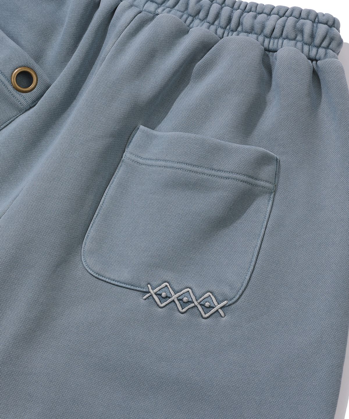 메인부스(MAINBOOTH) Haze Sweat Shorts(ASH BLUE)