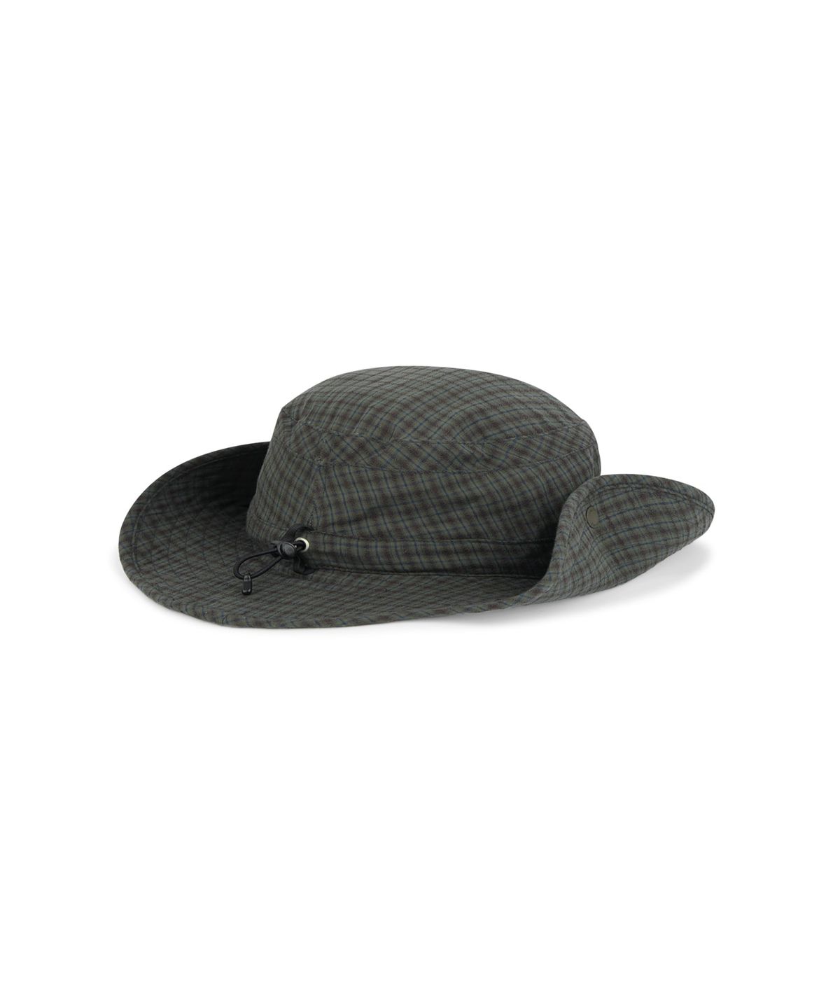썬러브투어(SUNLOVETOUR) Check Pioneer Bucket Hat Brown