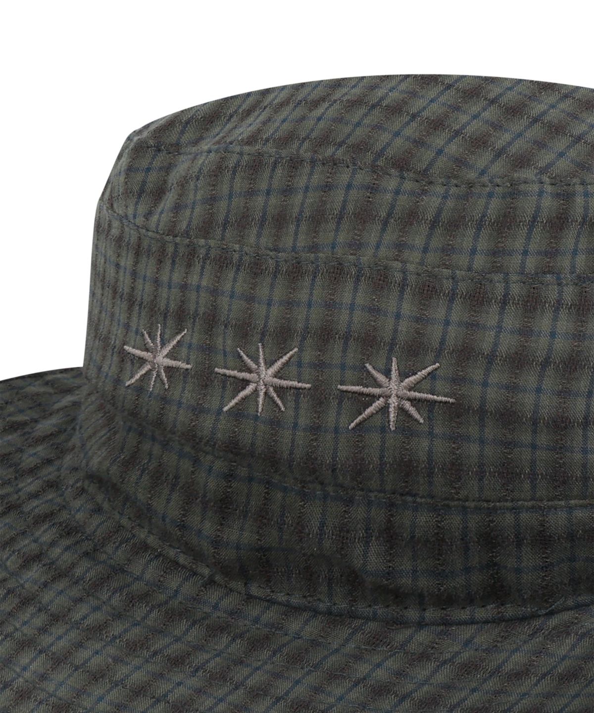 썬러브투어(SUNLOVETOUR) Check Pioneer Bucket Hat Brown