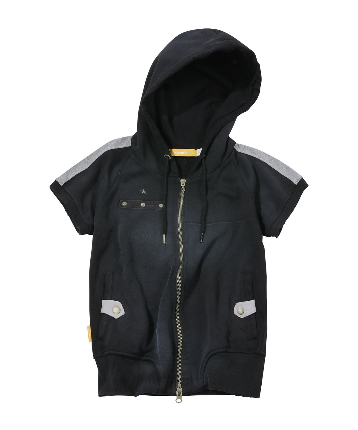 메인부스(MAINBOOTH) Chocolate Hood Zip-up(BLACK)