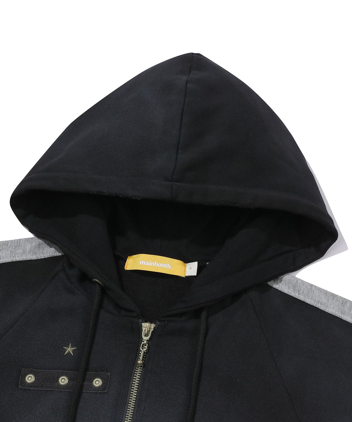 메인부스(MAINBOOTH) Chocolate Hood Zip-up(BLACK)