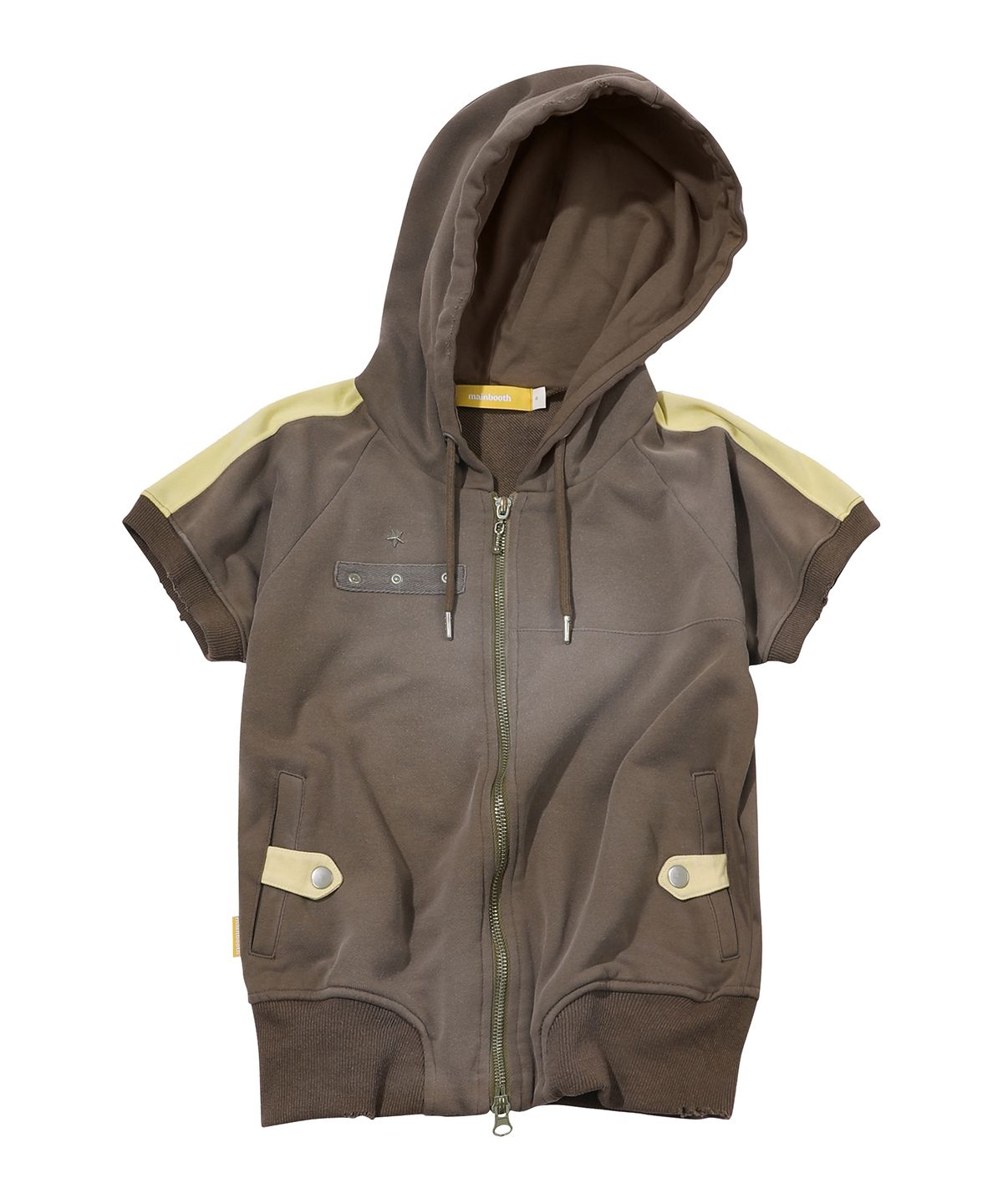 메인부스(MAINBOOTH) Chocolate Hood Zip-up(BROWN)