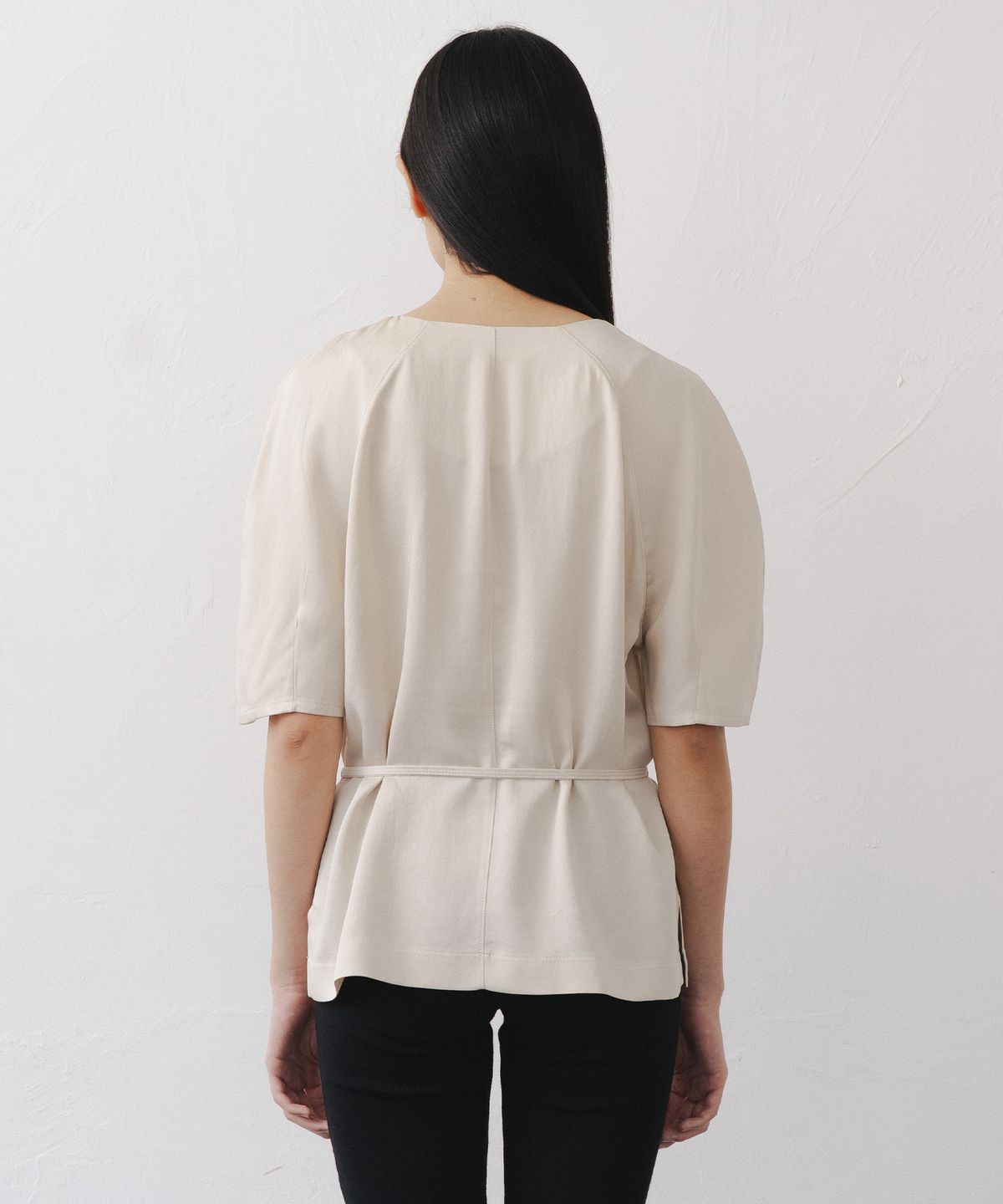 애프터글로울(AFTERGLOWOOL) Cupra Raglan button Jacket-Beige