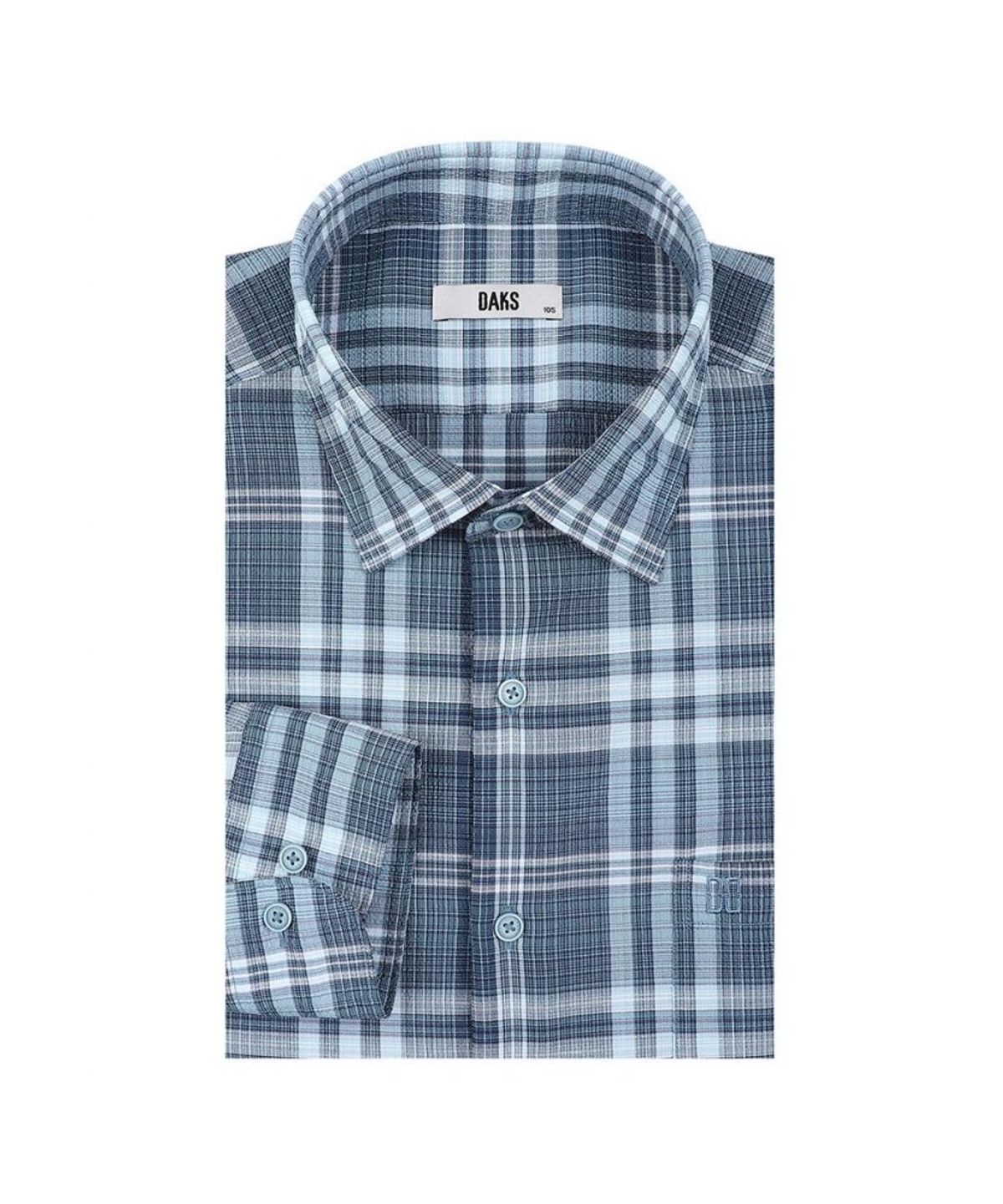 닥스셔츠(DAKS SHIRTS) 폴리혼방 미디움체크 캐주얼 셔츠_DLS3SHCL121E1
