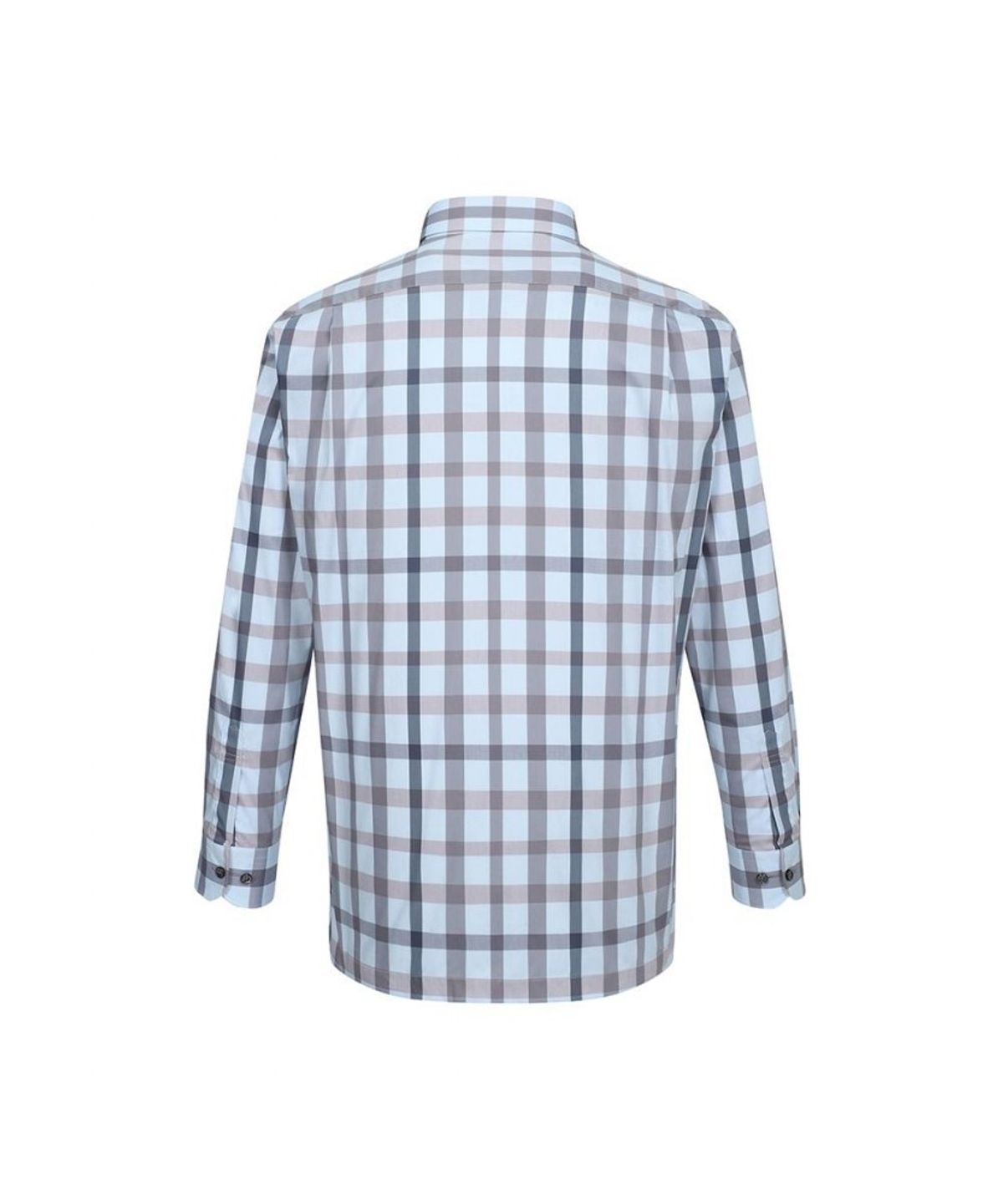 닥스셔츠(DAKS SHIRTS) 면혼방 미디움체크 캐주얼 스트레치 셔츠_DLP1SHCL141B1