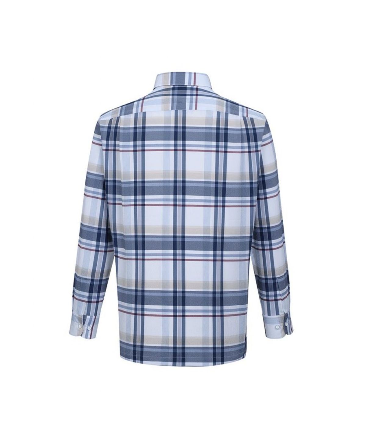닥스셔츠(DAKS SHIRTS) 시어서커 노케어 미디움체크 셔츠_DLS3SHCL122N1