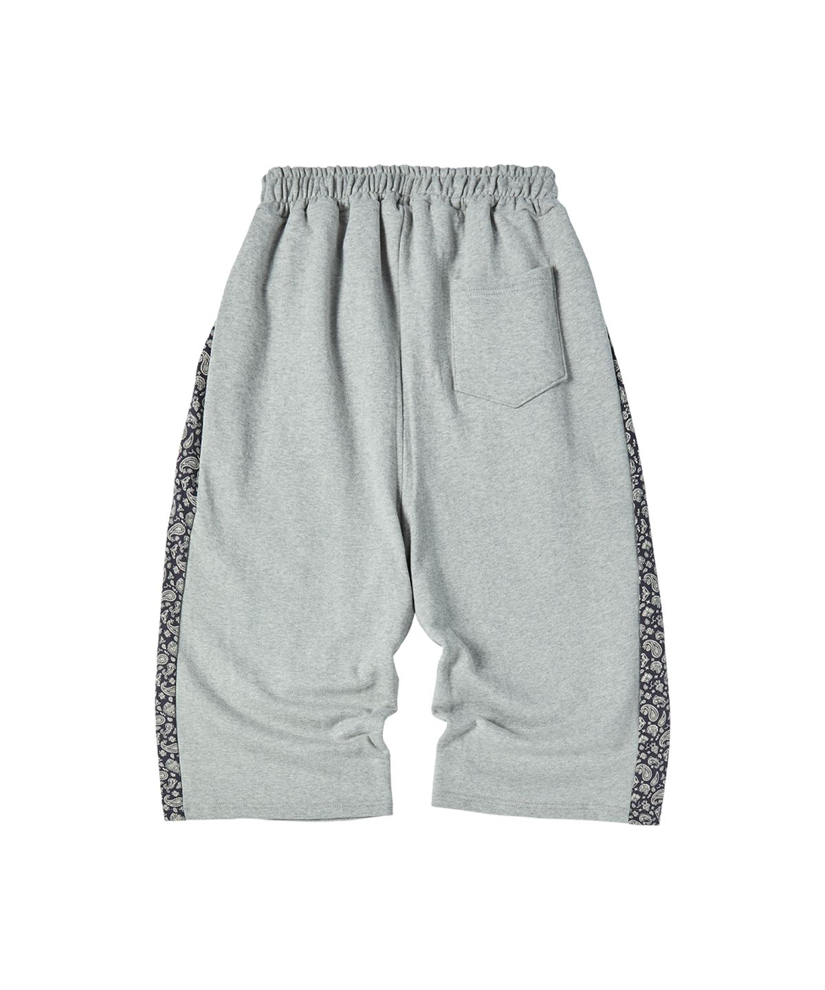 꼬모니노즈(COMONINOZ) W PAISLEY SWEAT SHORTS [GRAY]