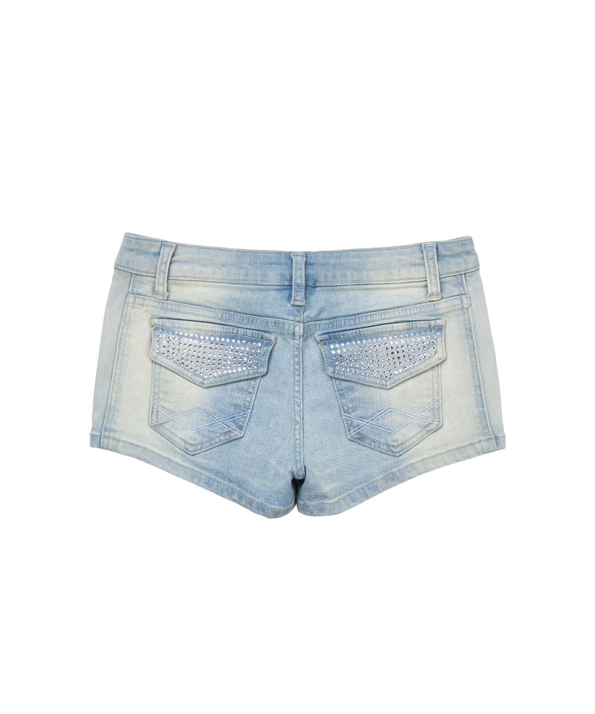 길라아카이브(GILAARCHIVE) g SYMBOL HOTFIX DENIM SHORTS_LIGHT BLUE