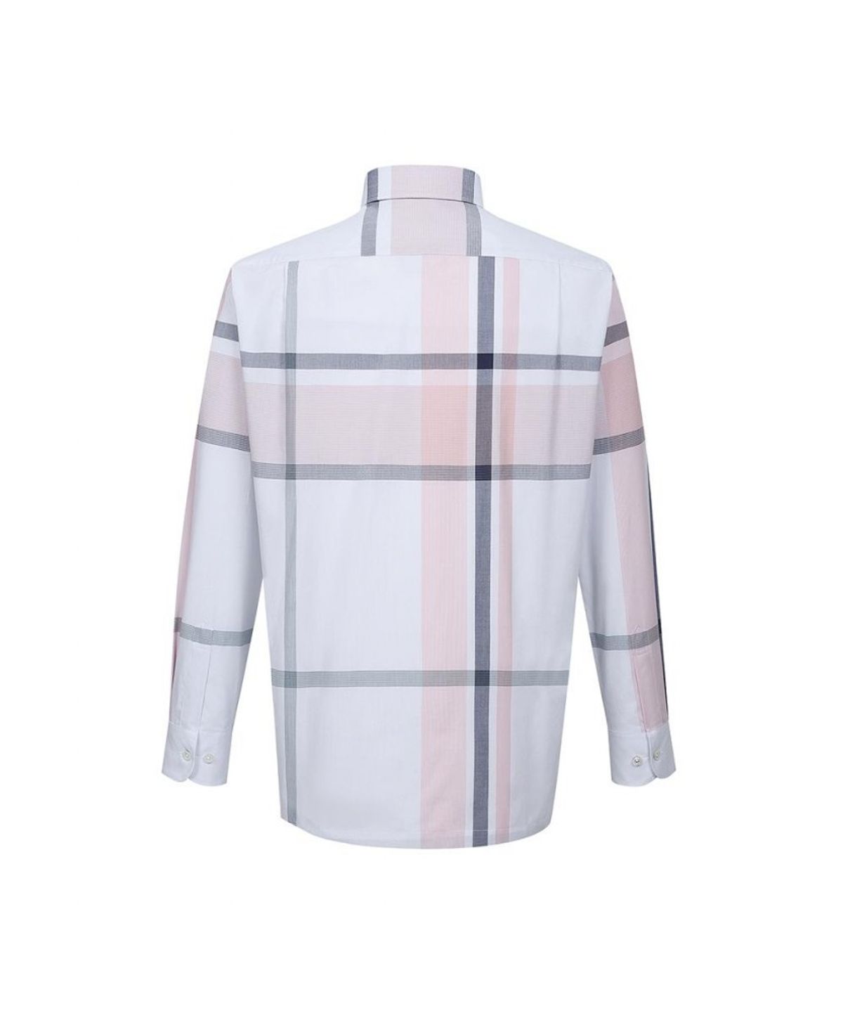 닥스셔츠(DAKS SHIRTS) 이지케어 면혼방 슈퍼빅체크 핑크 캐주얼셔츠 레귤러핏_DLP1SHCL101P1