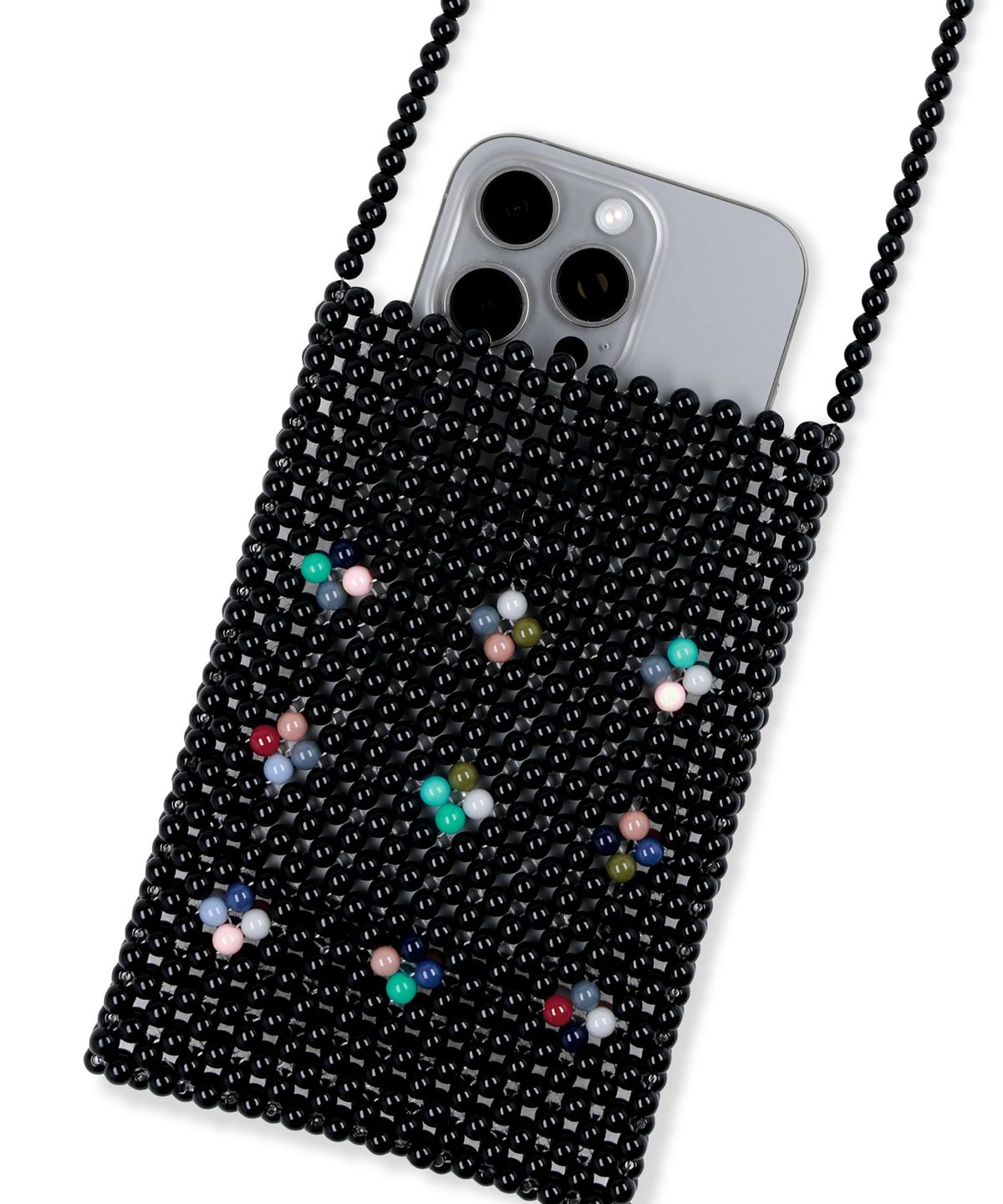 썬러브투어(SUNLOVETOUR) Beads Mini Bag Black