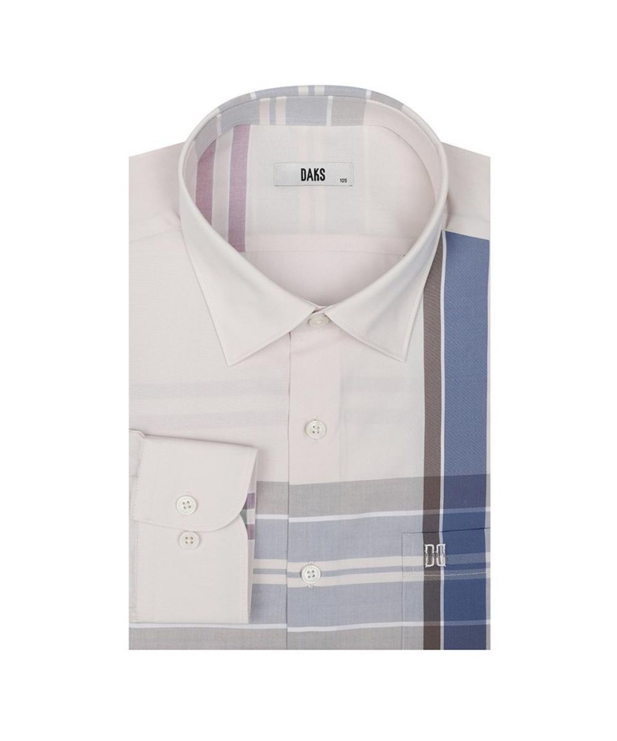 닥스셔츠(DAKS SHIRTS) 면혼방 슈퍼빅체크 캐주얼 셔츠_DLP3SHCL141I1