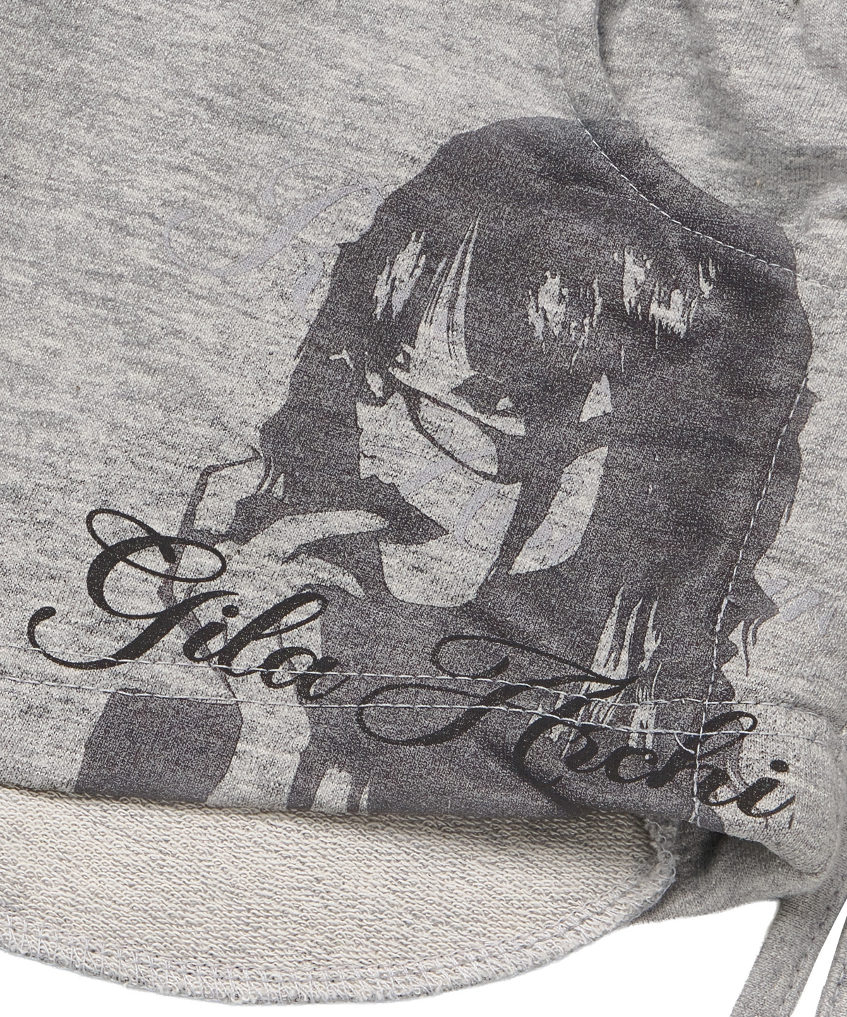 길라아카이브(GILAARCHIVE) GLASSES GIRL STRING SHORT_GREY