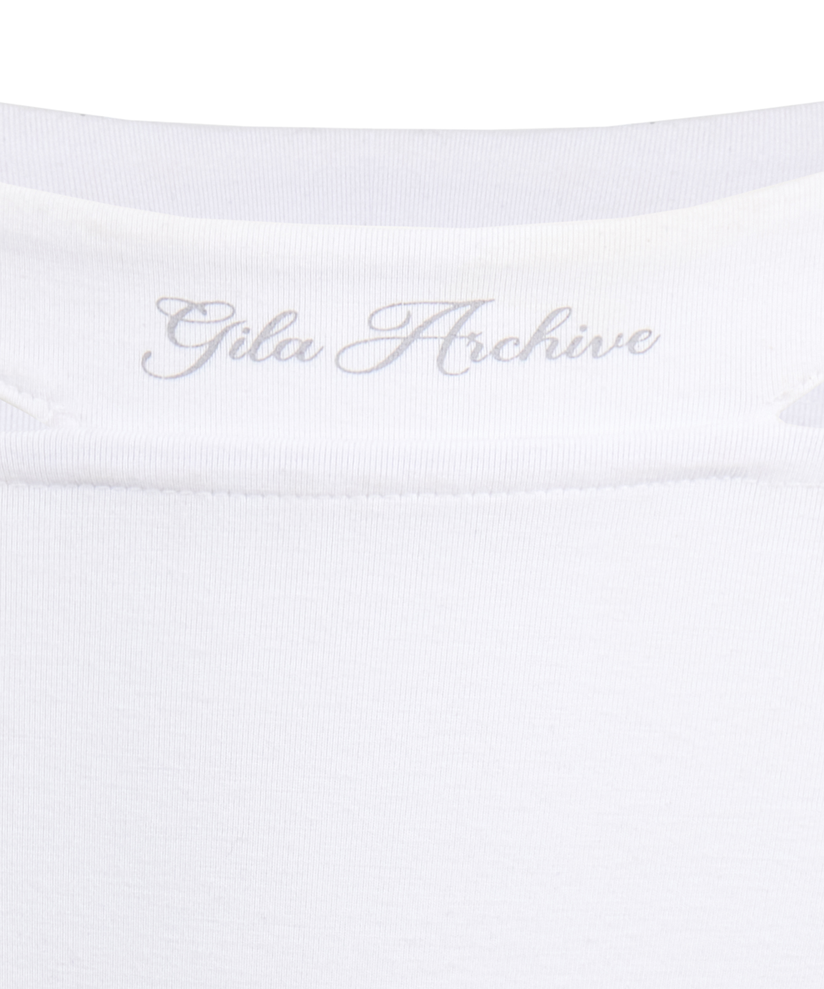 길라아카이브(GILAARCHIVE) CUT-OFF WAIST INNER SHORTS_WHITE